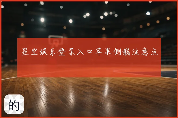 星空娱乐登录入口苹果侧载注意点